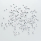 BD00101-04-silver-letter-white-opaque-coin-alphabet-beads-single-r-4×7mm